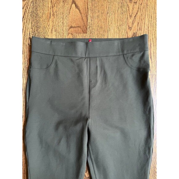 Spanx The Perfect Pant Ankle Ponte Pull On Olive Green Leggings Size 3XL - Picture 2 of 7